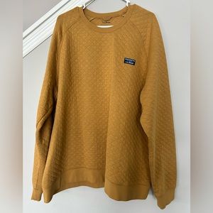 Men’s L.L.Bean XXL quilted pullover in excellent condition!